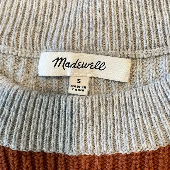 Madewell striped sweater Sz small - Picture 2 of 3